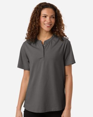Devon & Jones DG102W - Women's Seaton Pebble Textured Polo