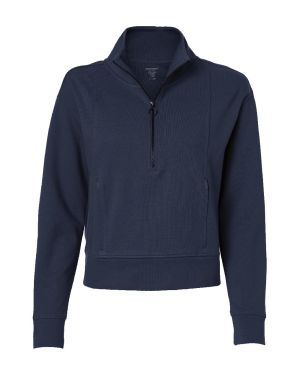 North End NE220W - Women's Mantra Half-Zip Ottoman Pullover