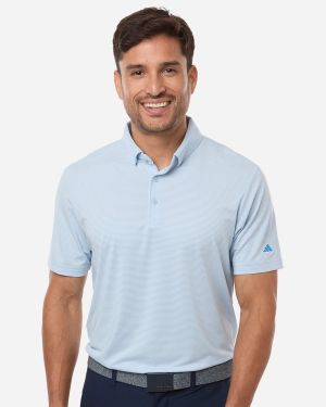 Adidas A2026 - Men's Ultimate365 Pencil Stripe Climacool Polo