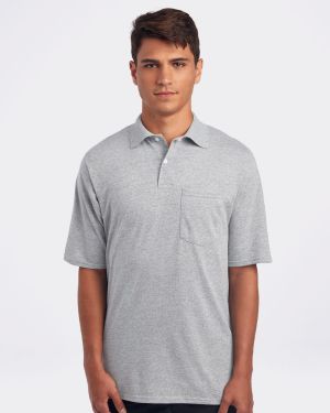 JERZEES 436MPR - SpotShield™ 50/50 Polo with Pocket