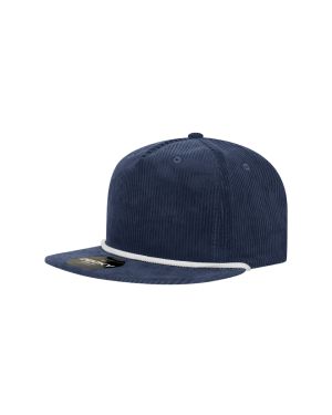 Decky 6043 - 5 Panel High Profile Relaxed Corduroy Rope Cap