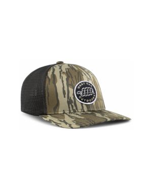 Pacific Headwear P691 - Mossy Oak® Low-Profile Trucker PacFlex Cap