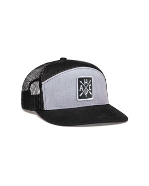Pacific Headwear P787 - 6-Panel Arch Trucker Snapback Cap