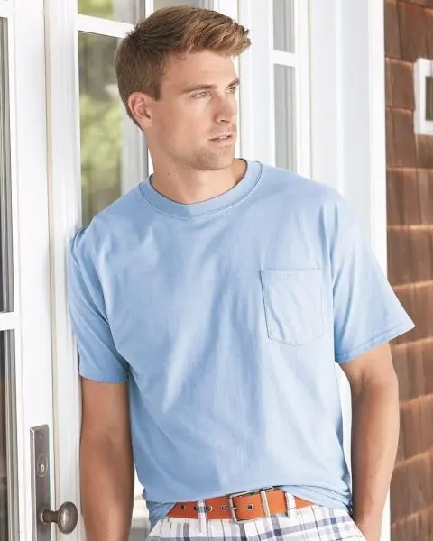 Hanes 5190 - Beefy-T with a Pocket