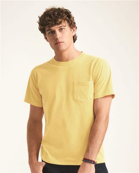 Comfort Colors 6030 - Garment Dyed Heavyweight Ringspun Short Sleeve Shirt with a Pocket