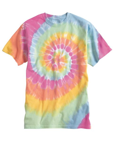 Dyenomite 200MS - Multi-Color Spiral Short Sleeve T-Shirt