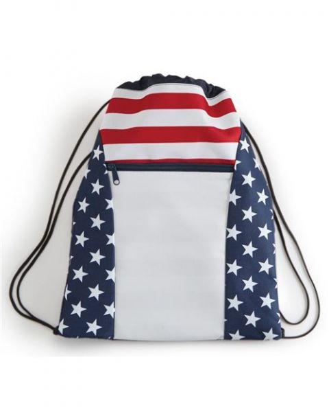 OAD OAD5050 - OAD Americana Drawstring Bag
