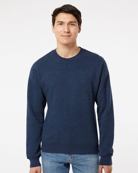 J. America 8870 - Triblend Fleece Crewneck Sweatshirt