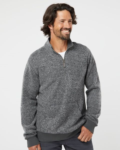J. America 8713 - Aspen Fleece Quarter-Zip Sweatshirt
