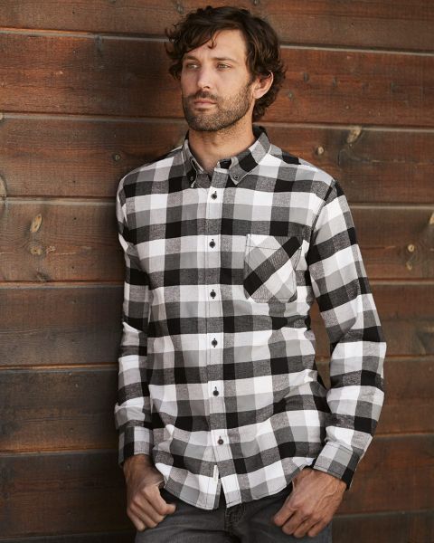 Weatherproof 164761 - Vintage Brushed Flannel Long Sleeve Shirt
