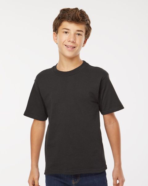 M&O 4850 - Youth Gold Soft Touch T-Shirt