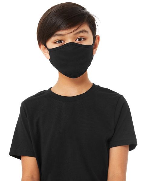 BELLA + CANVAS TT044Y - Youth 2-Ply Reusable Face Mask